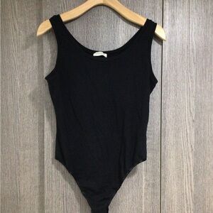 Zimmerli Black Women's Sleeveless Bodysuit